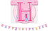 BIRTHDAY PINK BANNER PRINCESS FAIRY. 5792