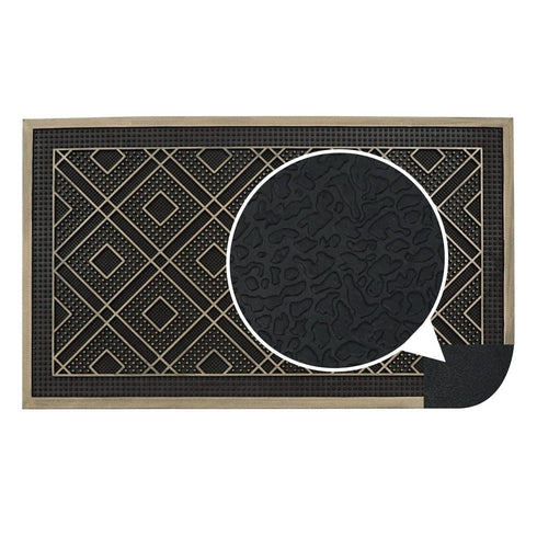 Diamond Design Doormat - JVL Havana 45x75cm 01-983DI