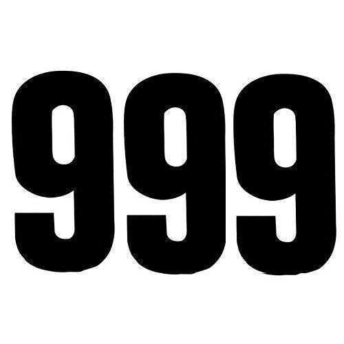 Self Adhesive Number 9 - STARPACK BLACK 75MM 3/PK | 72646