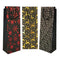 Christmas Bottle Bag - Deluxe Black Gift Packaging 8910