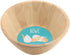 Rubberwood Salad Bowl - Natural Wood Serving Dish AP6605