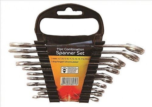 Combination Spanner Set - BLACKSPUR 11 PC (6-19MM) WR271
