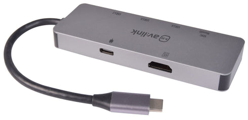 USB Type-C Hub - AV LINK 7 Port USB 3.2 | 500.107UK