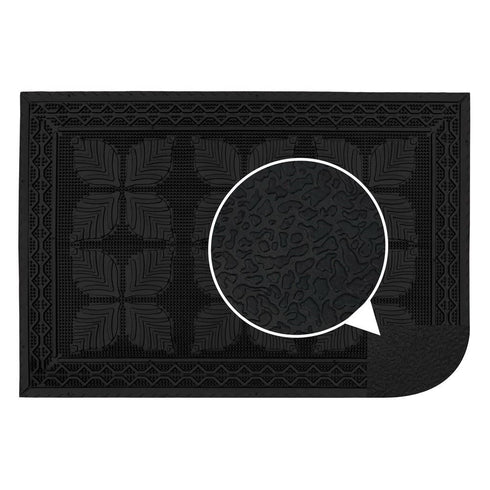 Rubber Pin Doormat - JVL Linden Scraper 40x60cm 01-305