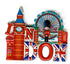 London Fridge Magnet - Assorted Designs JL9076 Souvenir