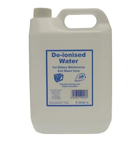 TUW DE-IONISED WATER 5 LTR. TUW5