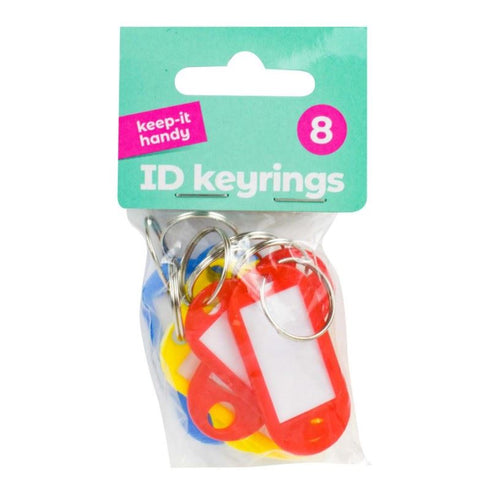 KEEP IT HANDY ASSORTED ID KEYRING 8/PK. OL322169
