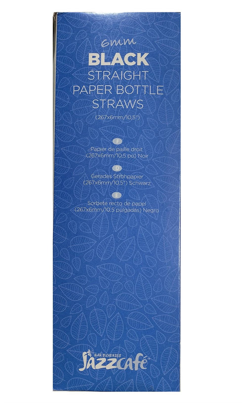 Biodegradable Paper Straws - Eco-Friendly 250/Pack | BIOZOLVE