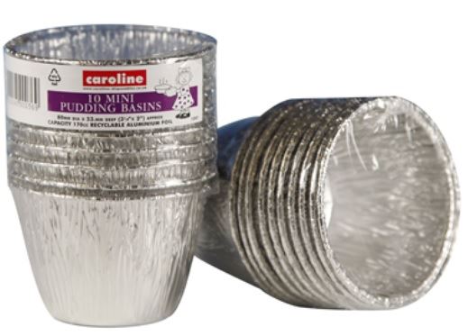 Mini Pudding Basins 6oz - Pack of 10 | Caroline 1041