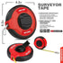 DEKTON 2 IN 1 SURVEYOR TAPE 20MTR. DT55201