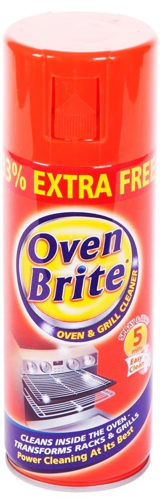 Grill Cleaner Spray - Brite Oven & BBQ Rack Cleaning Solution 400ml