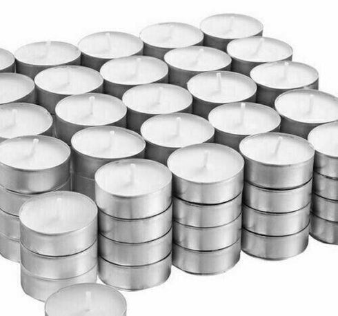 Unscented Tealights 8 Hour - BALTUS 50 Pack PEV020-50