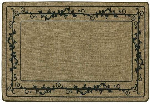 Elegance Border Mat 75x50cm - JVL Indoor Mat 01-202