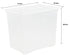 WHAM CRYSTAL 160LTR STORAGE BOX & LID CLEAR. WHAMZ12070