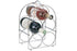 Chrome Wine Rack - Elegant APOLLO 5 Bottle Storage AP2561