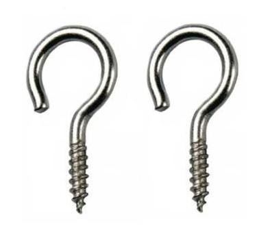 Curtain Wire Hooks - STAR PACK 40 Set, Easy Install 72031