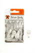 White Picture Hooks - SHAW X Medium Hard Wall 3/Pack FS12828