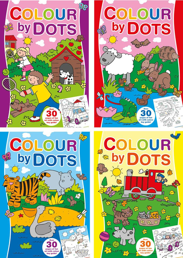 Activity Book for Kids - Assorted Colour by Dots 2707/CDCB1-4