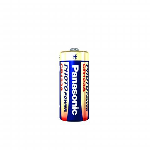 CR123 Lithium Battery - PANASONIC 3V Photo Cell - PANACR123