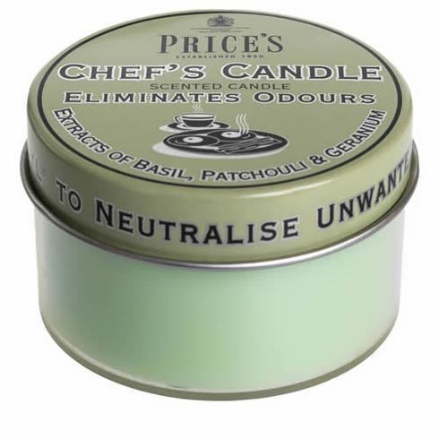 PRICES CHEFS CANDLE IN TIN 30HRS. FR310316 336478