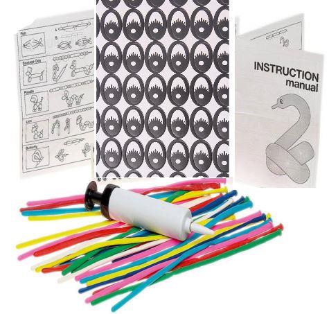 Balloon Modelling Kit - Create Fun Shapes & Animals | DGI1877 DGI8515