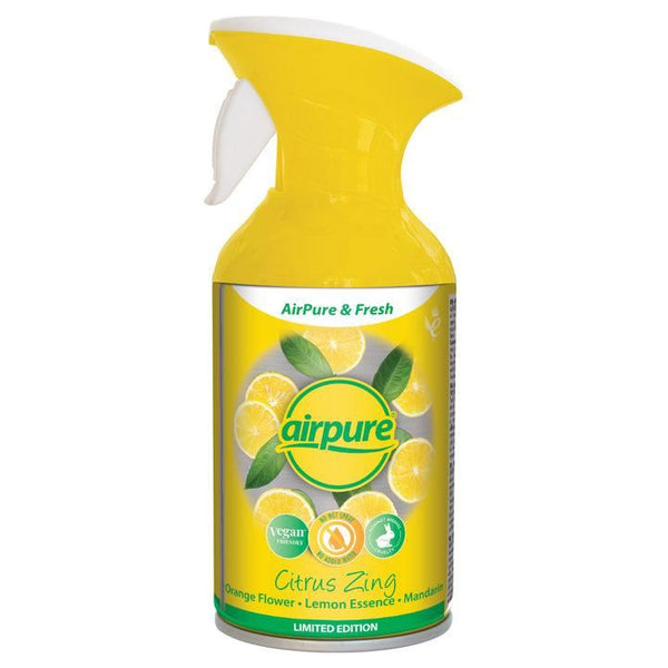 Citrus Air Freshener Spray 250ml - Refresh with AIRPURE & FRESH