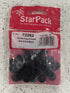 Screw Cup Covers - Black 40 Pack for Sizes 6 & 8 | 72262