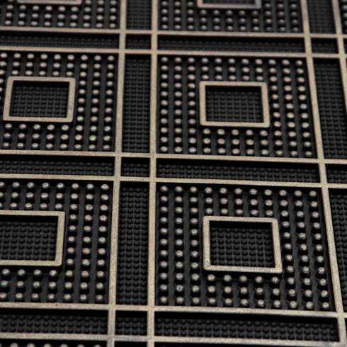 Diamond Design Doormat - JVL Havana 45x75cm 01-983DI