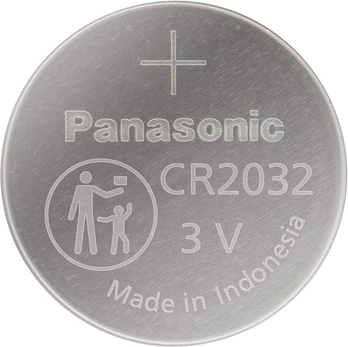 CR2032 Coin Battery - Panasonic Twin Pack for Reliable Power