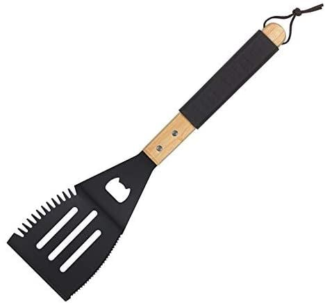BBQ Turner - Chef Aid Heavy Duty Metal & Wood 10E21033
