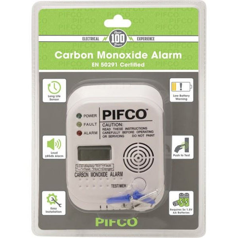 Carbon Monoxide Detector - DAEWOO ELA1391 Alarm Safety Device