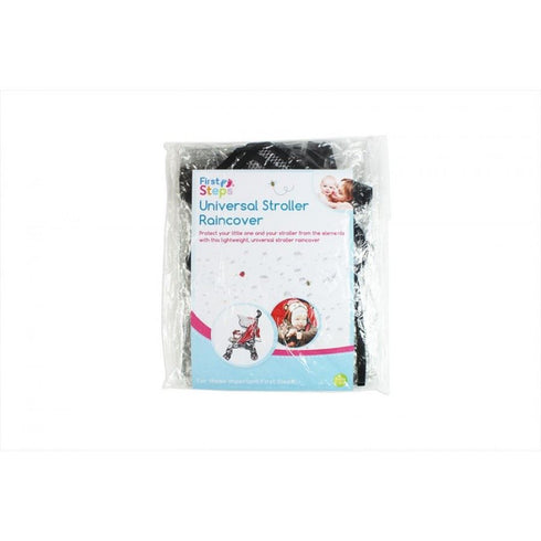 FIRST STEPS HEAVY DUTY UNIVERSAL BABY STROLLER RAIN COVER. FS766