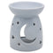 Ceramic Wax Burner - Leonardo Grey Moons & Stars LP48040
