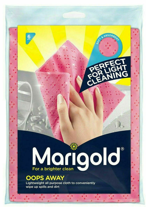MARIGOLD OOPS AWAY LIGHTWEIGHT ALL PURPOSE CLEANING CLOTHS WIPE. FH150444