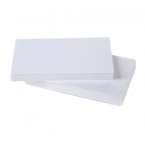 White Record Cards 6x4 Inch - Tiger 100 Pack - T302327