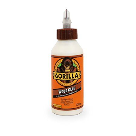 Gorilla Wood Glue 236ml - Secure Bond for Indoor/Outdoor Use