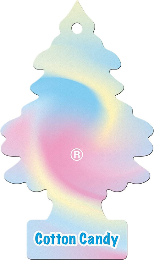 LITTLE TREES CAR AIR FRESHENER - COTTON CANDY. MTR0046