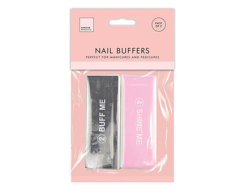 Nail Buffers Pack - FOREVER BEAUTIFUL 2/PK PER4343 for Perfect Nails