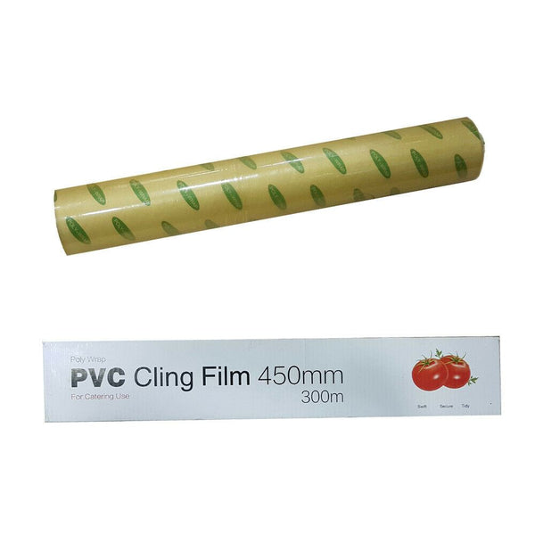 POLY WRAP JUMBO CATERING CLING FILM 450MM X 300M. 10765