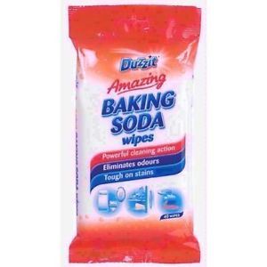 Baking Soda Wipes - Duzzit Amazing for Household Cleaning