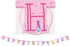 BIRTHDAY PINK BANNER PRINCESS FAIRY. 5792