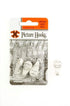 White Picture Hooks - SHAW X Medium Hard Wall 3/Pack FS12828