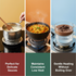 SIMMER RING WITH WOODEN HANDLE. 4591
