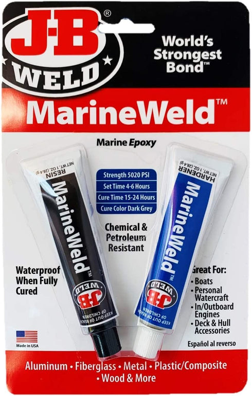 Marine Epoxy Adhesive - JB Weld Marine Weld Waterproof 8272UK