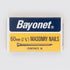 BAYONET ZINC PLATED MASONRY NAILS 60MM 36/PK. FS12212