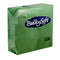 BULKY SOFT 2PLY 4 FOLD NAPKINS 40CM X 40CM 100/PK - GREEN. 32086