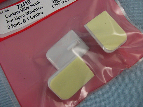 Curtain Wire Hook for UPVC Windows - Easy Install Kit