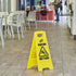 ROBERT SCOT WET FLOOR WARNING SIGN CLEANING IN PROGRESS SIGN. 101423