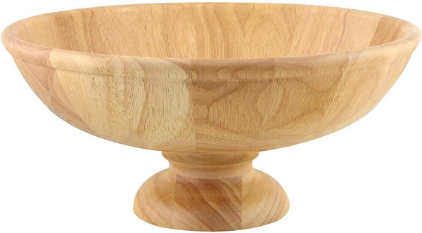 Rubberwood Fruit Bowl - APOLLO Natural Wood Stand AP7462