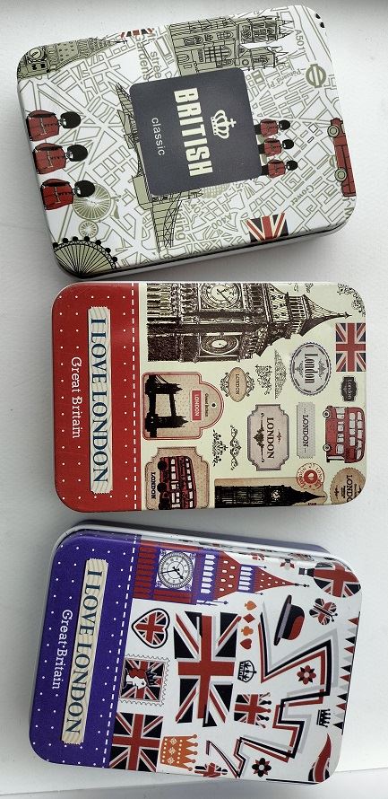 Designer Tobacco Tin - Unique London Styles | JL1621 1614 1185
